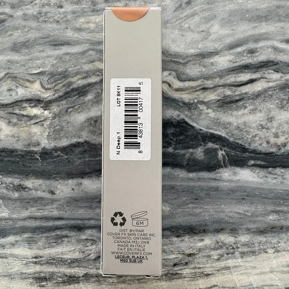 Cover FX Custom Cover Drops Foundation N Deep 1 Concentrated Pigment 0.25oz NEW